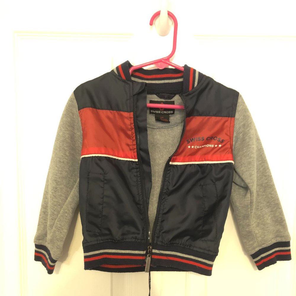Toddler Boys Swiss Cross Jacket